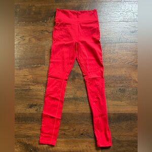 Fabletics Motion 365 red leggings